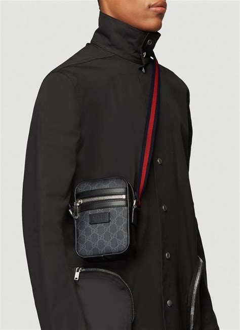 gucci male crossbody bag|gucci shoulder bag for men.